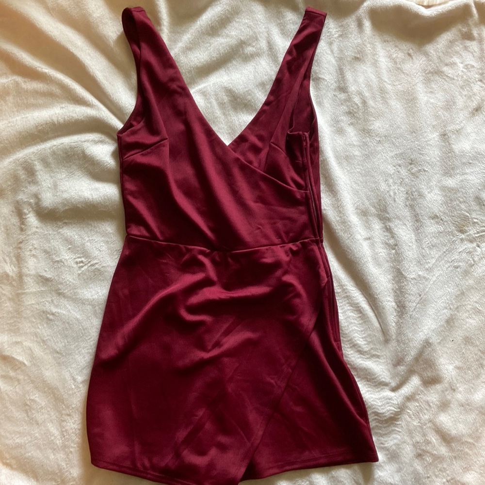 Red romper